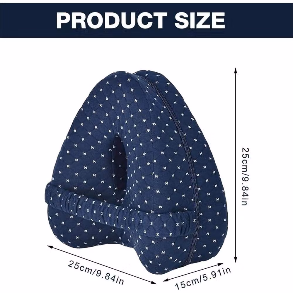 Havendro Blue Memory Foam Alignment Wedge Pillow for Hip Pain and Sciatica Relief – 2