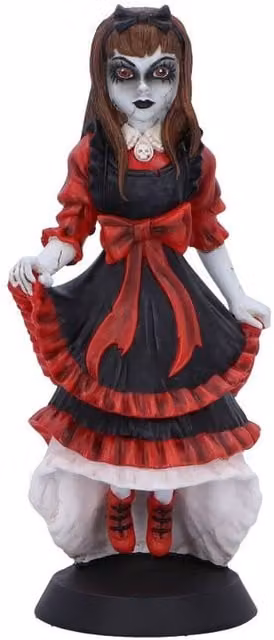 Nemesis Now Haunted Doll James Ryman Vintage Figurine, Multicolour, Height: 17.5 cm