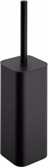 COSMIC NEA Freestanding Toilet Brush and Holder in Matte Black, Stainless Steel and Plastic – 6