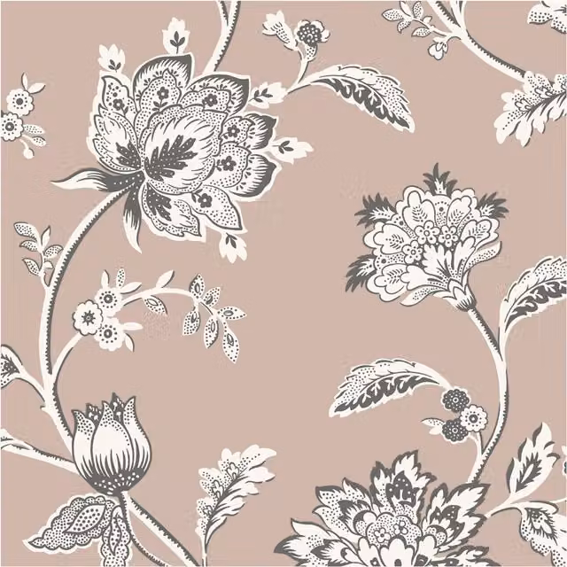 Fine Décor Juliette Floral Textured Pink Botanical Wallpaper Roll