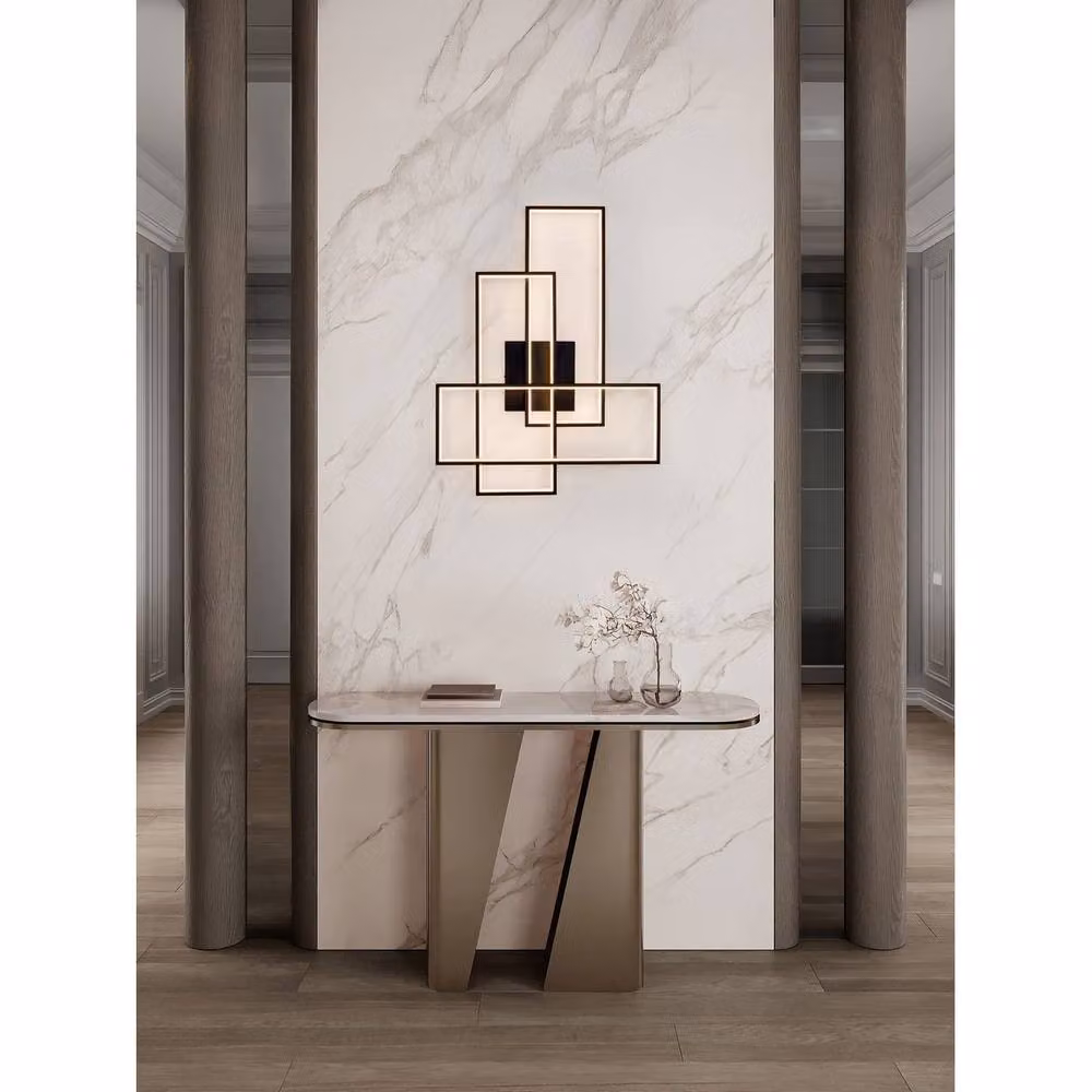 Netlighting Alis Wall Lamp in Sandy Black, Dimmable LED, 48W, 2200lm, 3200K – 2