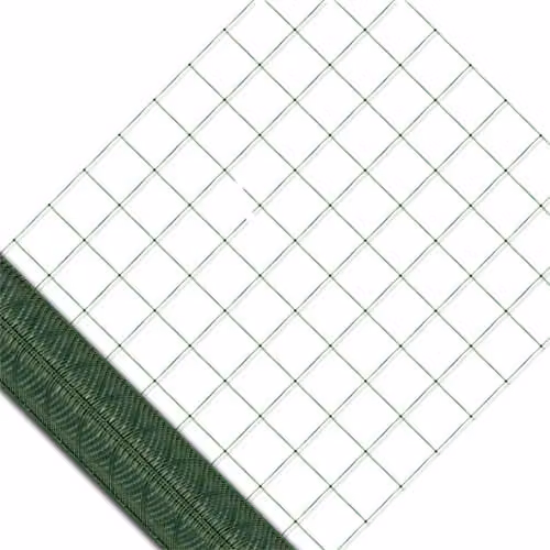 St Helens Home & Garden Green Plastic Garden Netting for Vegetable and Ornamental Gardens, W: 4 m, H: 1.7 m – 1