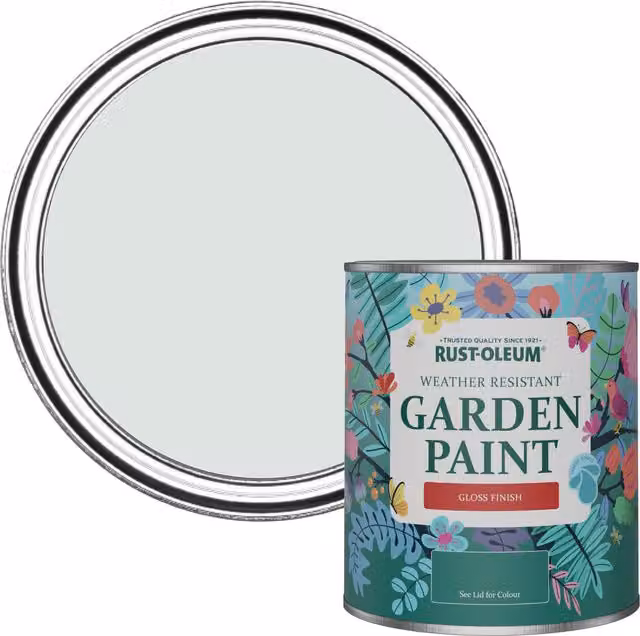 Rust-Oleum Garden Paint in Gloss Finish, Library Grey, 0.75 l