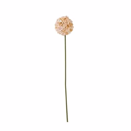 Hill Interiors Allium Artificial Flower in White
