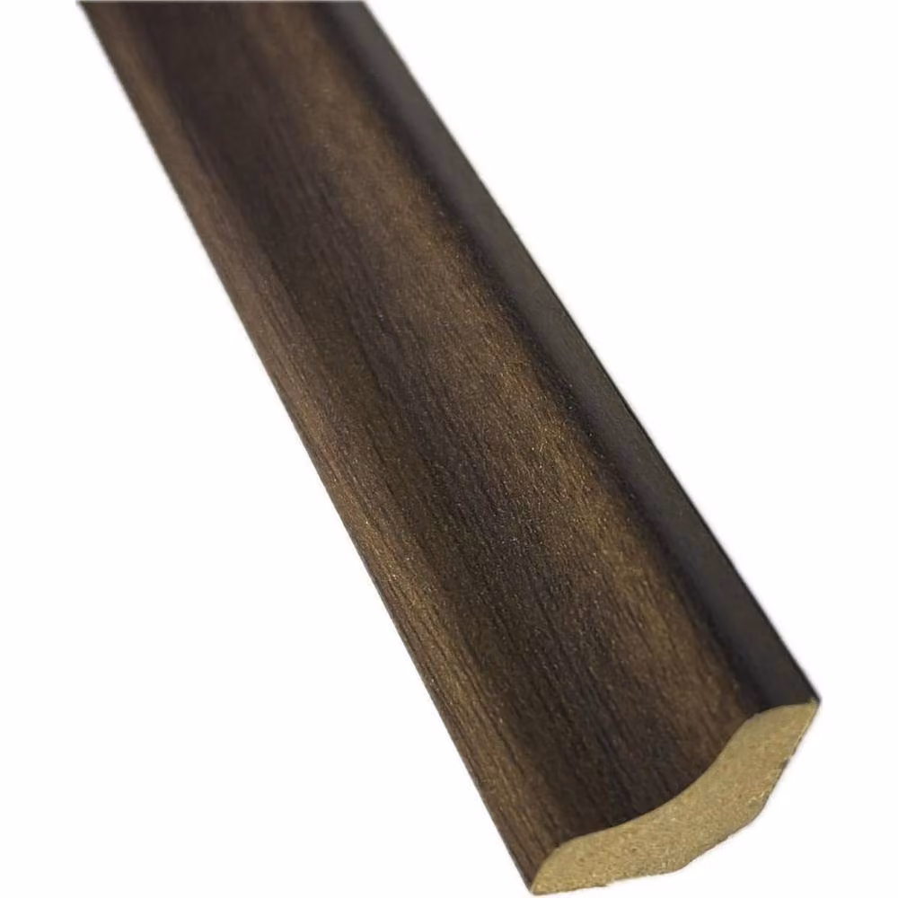 Vinyl Flooring UK Brown Scotia Beading for Laminate and Wood Floors, 82mm, 2.4m Length, Pack of 5 – 2