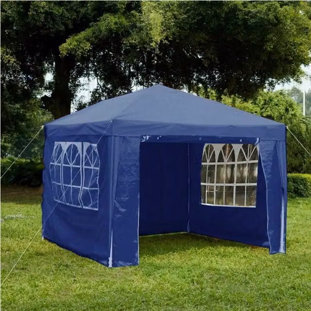 Gr8 Garden Blue Gazebo with Sides, W/D/H: 300 x 300 x 245 cm – 2