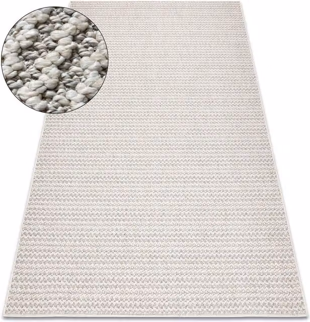 RugsX Origi Geometric Grey Rectangular Flat Weave Rug, W: 120 cm, D: 170 cm