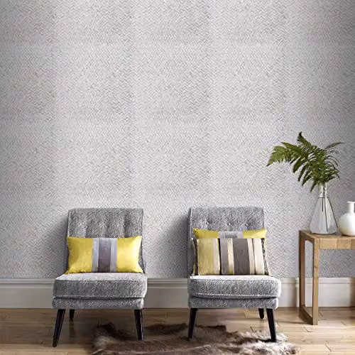Superfresco Easy Cream Mand Basket Weave Geometric Abstract Paste the Wall Wallpaper in Beige – 2
