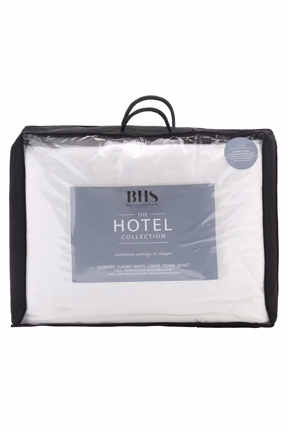 BHS 5 Star Hotel Collection White Goose Down Duvet, 10.5 Tog, Super King – 2