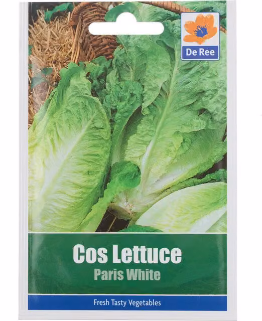 De Ree Cos Lettuce Paris White Vegetable Seeds