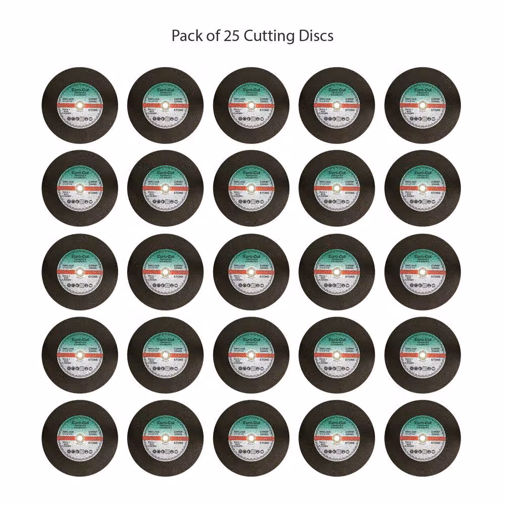 Pegdev Professional Stone and Metal Cutting Disc, Black, Diameter: 300 mm, Pack of 20 – 4