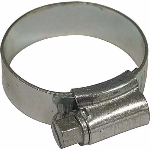 Faithfull Silver Zinc Steel Hose Clip 30-40mm – 1