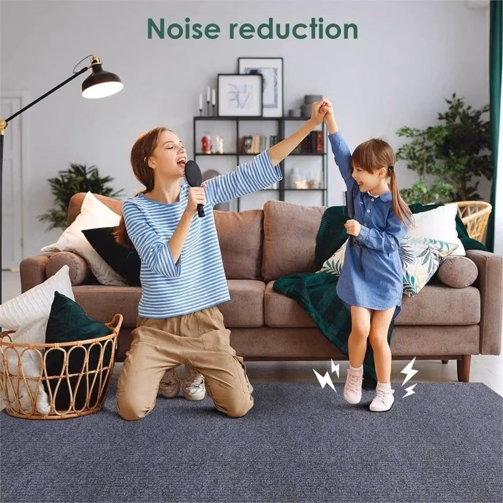 Nordara Grey Heavy Duty Commercial Office Carpet Tiles, 5m2 – 4