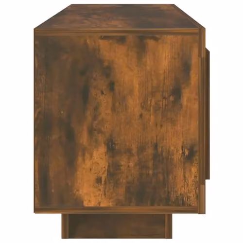 vidaXL Modern Smoked Oak TV Cabinet in Brown MDF – 4