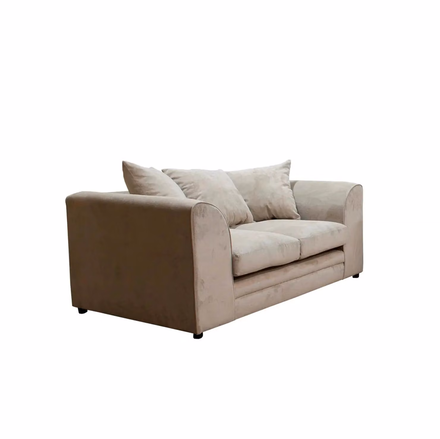 Snugg Furniture UK Limited Kaspo 2 Seater Fabric Sofa in Beige – 2