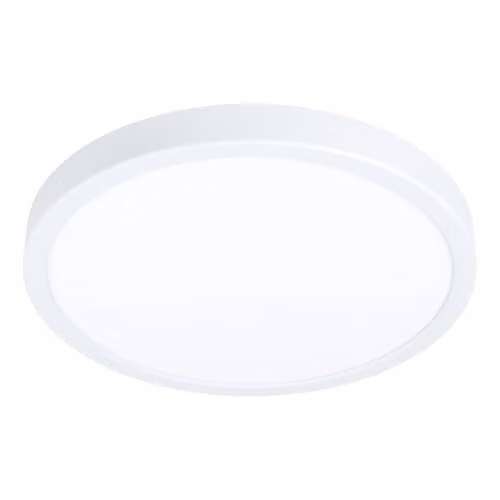Eglo Connect.z Smart RGBW LED Ceiling Light, White, IP44, Round, with Remote Control and ZigBee Support