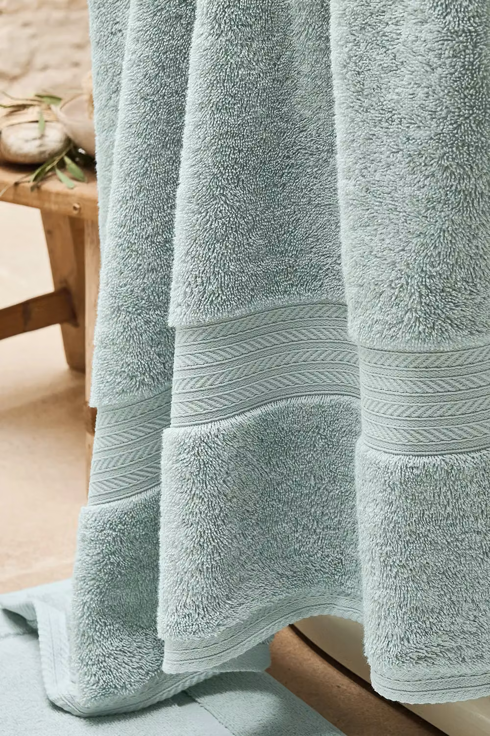 Christy Renaissance 8 Piece Egyptian Cotton Towel Bale in Duck Egg Blue, 675GSM – 3