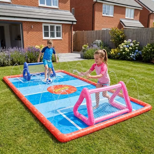 Sunshine Fun Club Football Slip N Slide, Multicolour