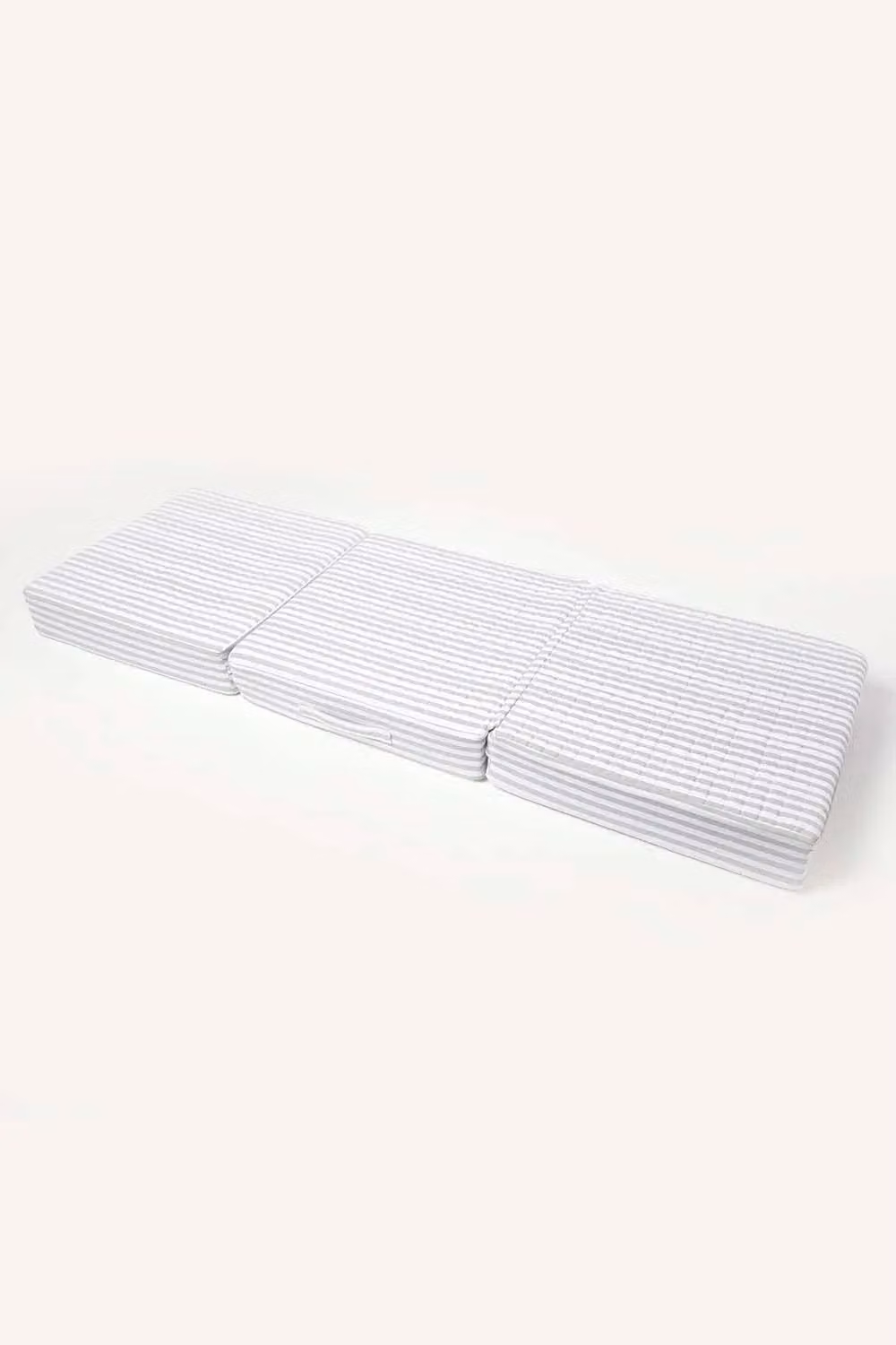 Homescapes Grey Cotton Orthopaedic Foam 3 Seater Booster Cushion W/D/H: 150 x 50 x 10 cm – 2