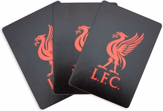 Liverpool FC Liver Bird Playing Card Deck in Red, White and Black