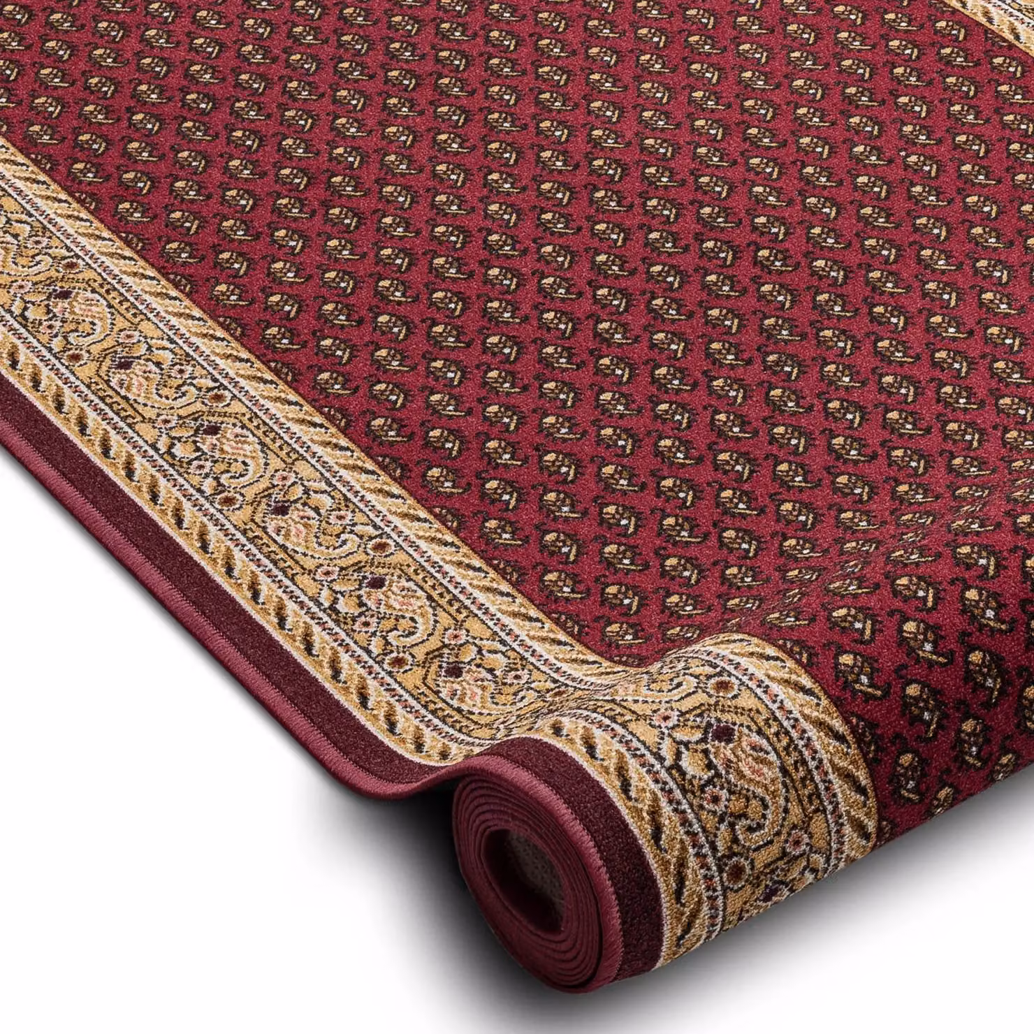RugsX Anti-Slip Inca Oriental Runner in Red, W: 67 cm, L: 280 cm – 2