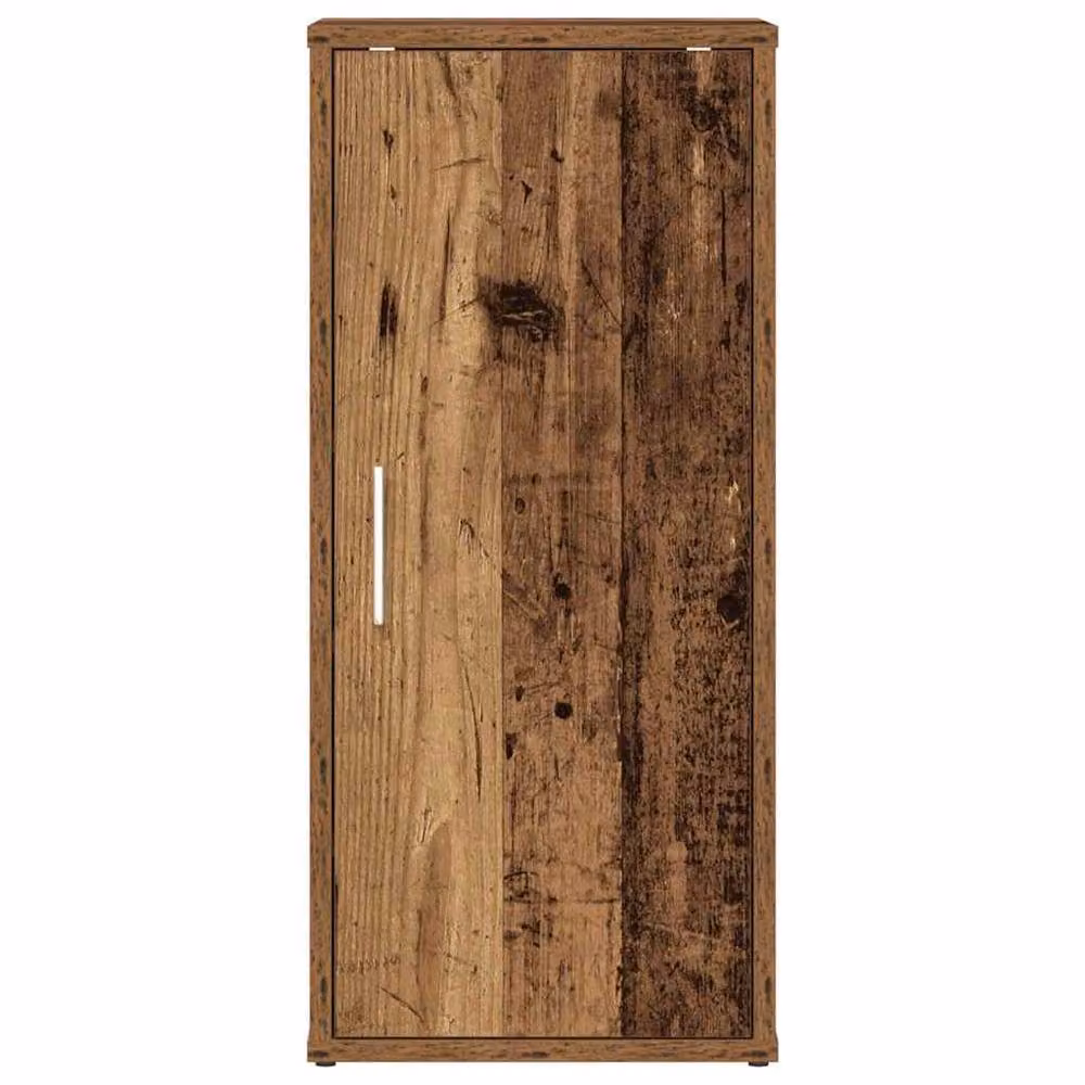 Berkfield Home Set of 2 Rustic Brown Shoe Cabinets, W/D/H: 32 x 35 x 70 cm – 4