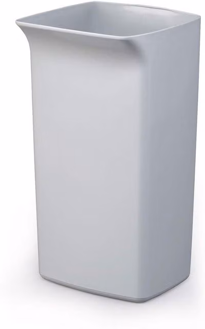 Durable DURABIN Square 40 Litre Plastic Waste Bin - Grey