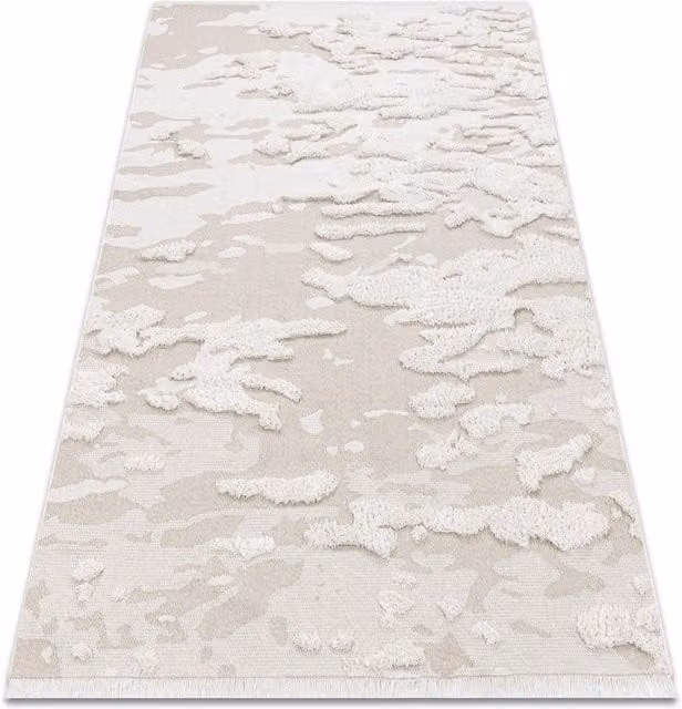 RugsX Moroc Moroccan Rug in Beige, W: 136 cm, L: 190 cm – 1
