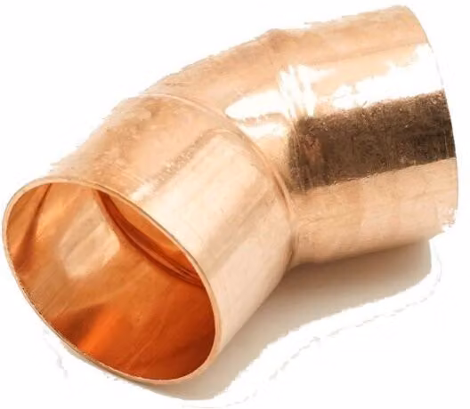 PrimaPlus Grey Endfeed Obtuse 45 Degree Elbow 54mm Copper Plumbing Fitting