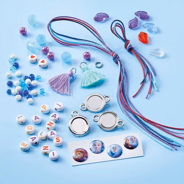 Disney Frozen Letter Bracelets in White and Multicolour