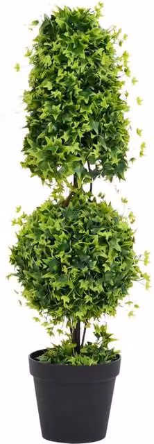 Berkfield Home Artificial Green Boxwood Potted Tabletop Plant, Height: 100 cm