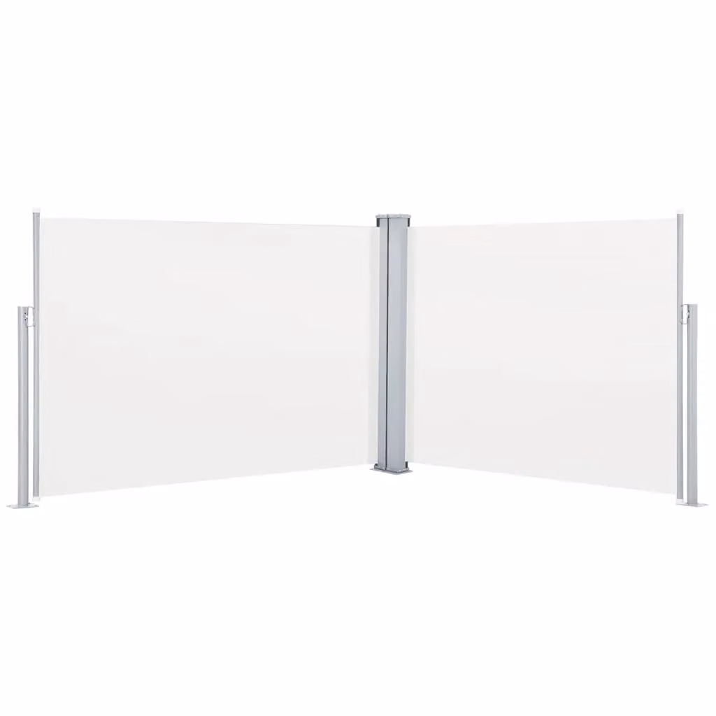 Berkfield Home Retractable Single Side Awning in Beige Polyester, W/H: 100 x 1000 cm – 2