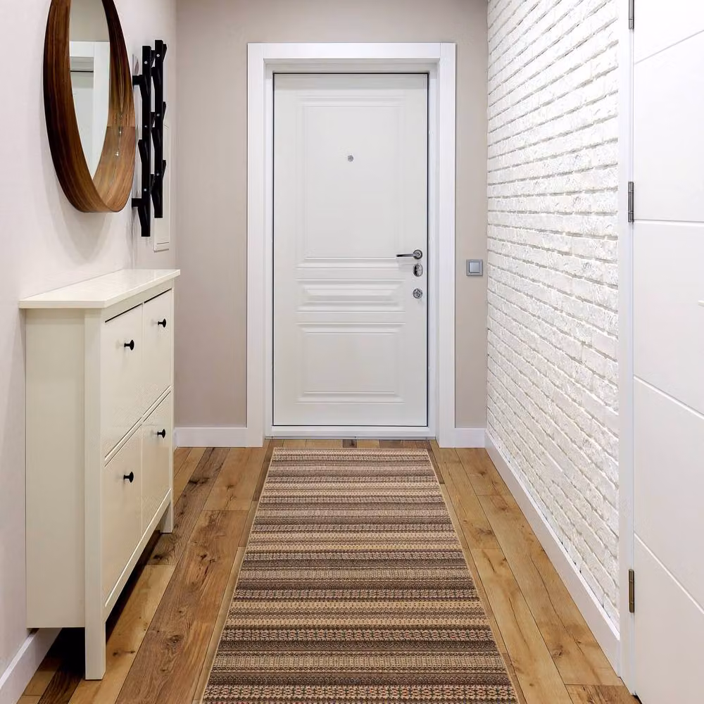 RugsX Djobie Wool Runner in Beige, W: 80 cm, L: 240 cm – 3