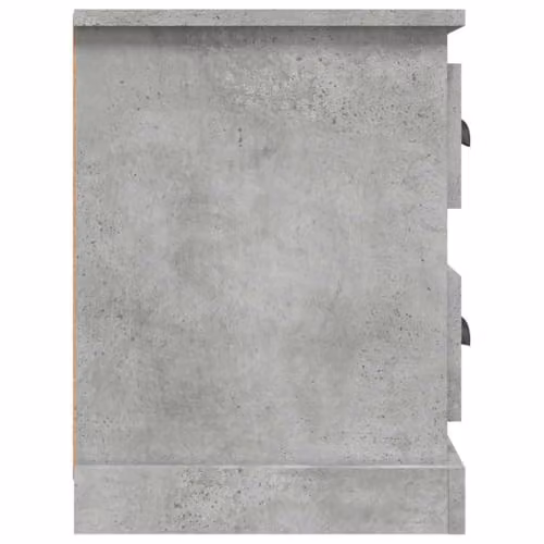 vidaXL Modern TV Cabinet and Media Unit in Concrete Grey Engineered Wood – 3