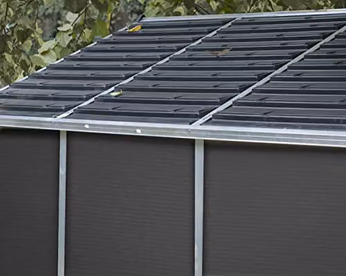 Canopia by Palram Rubicon Gable Shed in Dark Grey – 4
