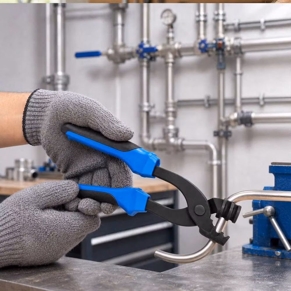SPETLEK Tube Bender Tool for 3/16" and 1/4" Brake Pipe, Blue – 4