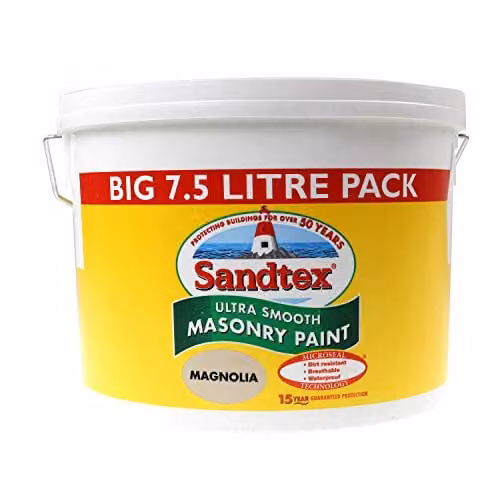 Sandtex Ultra Smooth Masonry Paint Beige 7.5 l