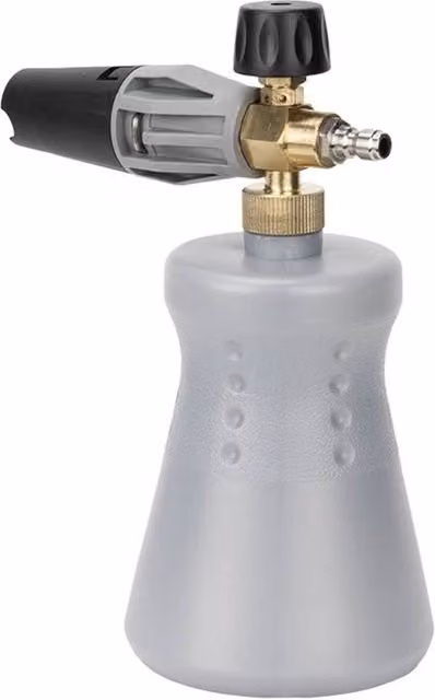 NESTLUNE 1/4" Quick Release Snow Foam Cannon with 1L Bottle in Grey – 1