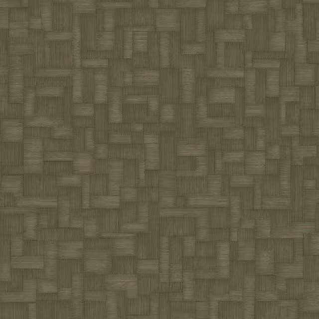 Grandeco Camu Geometric Blocks Textured Wallpaper in Green