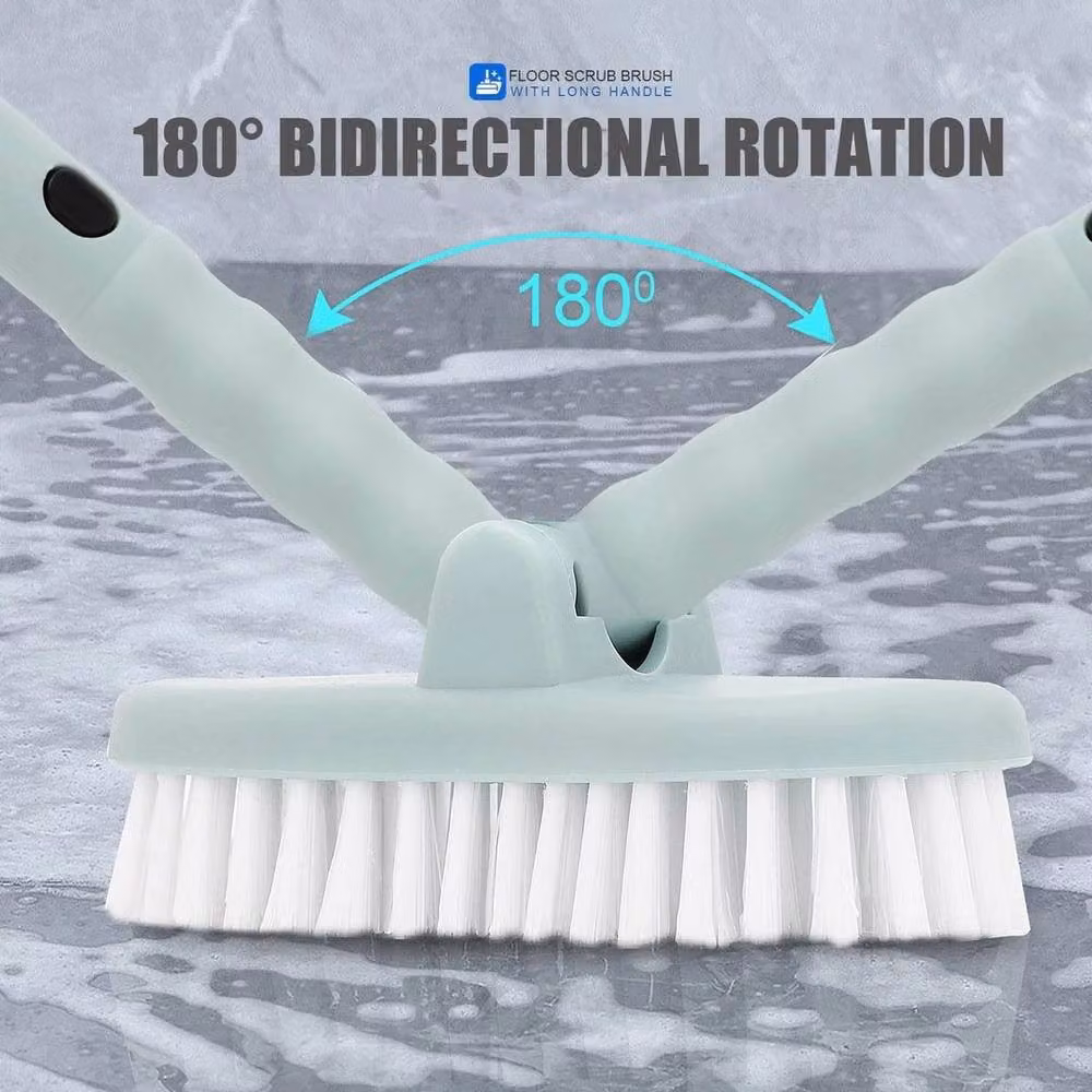 PAWNORA Long Handle Bathroom Cleaning Brush in Light Blue – 2