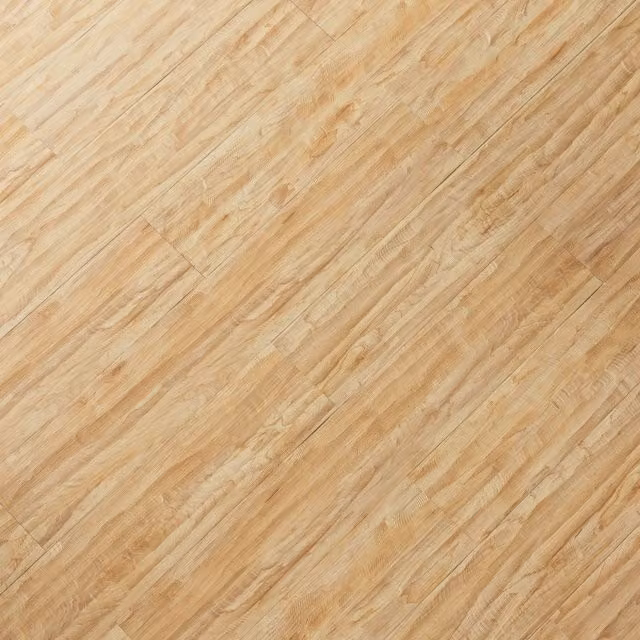 Novecrafto Self Adhesive Wood Look Vinyl Floor Planks, Beige, 10 Pack, W: 91.4 cm, D: 15.2 cm