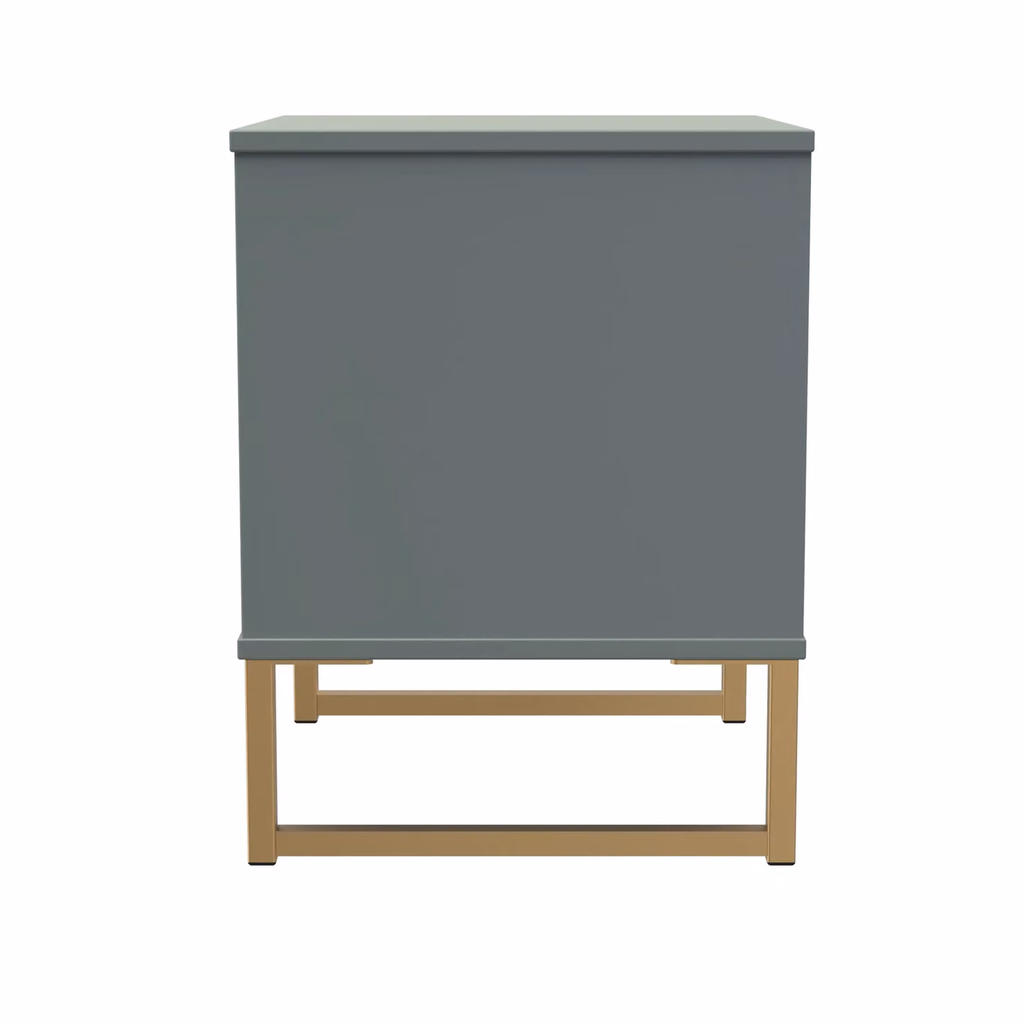 2 U Bexley 2 Drawer Bedside Cabinet in Pale Green and Gold – 2
