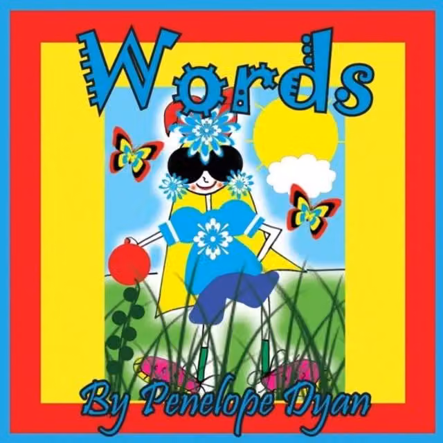 Penelope Dyan Words Paperback Book in Multicolour