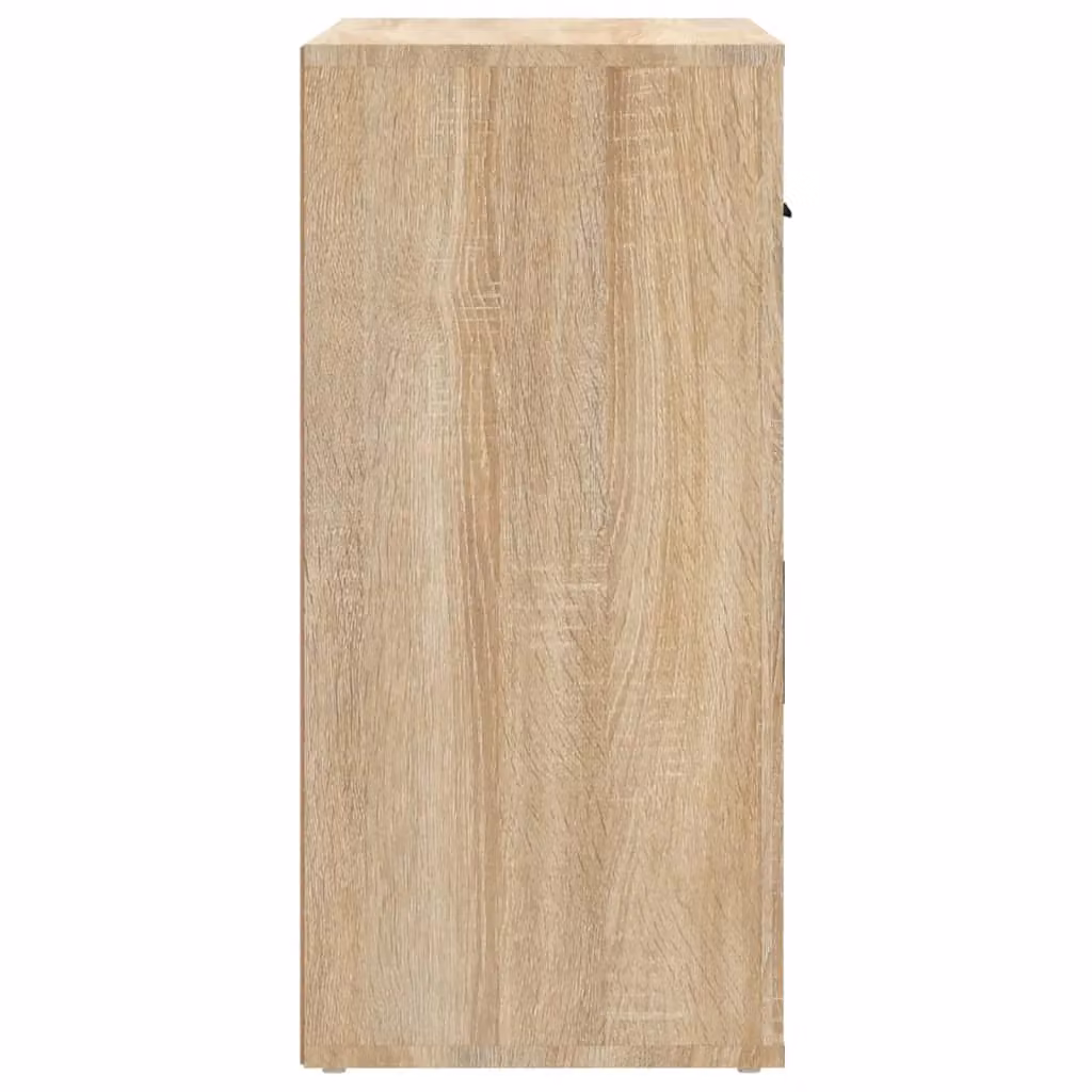 Berkfield Home Sonoma Oak Sideboard in Beige, W/D/H: 80 x 33 x 70 cm – 3