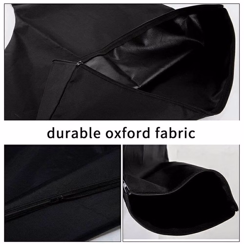 FLAVORA Black Polyester Garden Leaf Blower Vacuum Collection Bag, W: 100 cm, D: 15 cm – 4