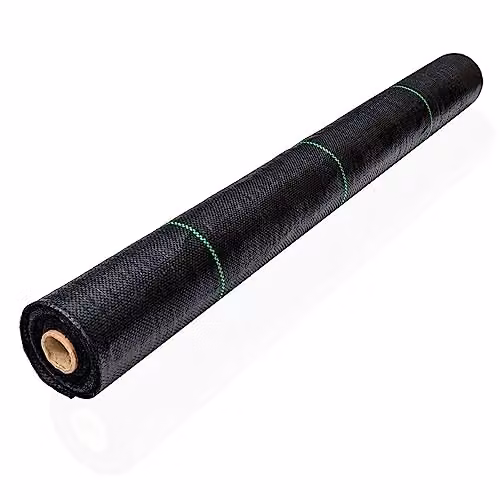 Spudulica Black Woven Landscape Fabric Weed Control Membrane, W/D: 2 x 25 m – 1