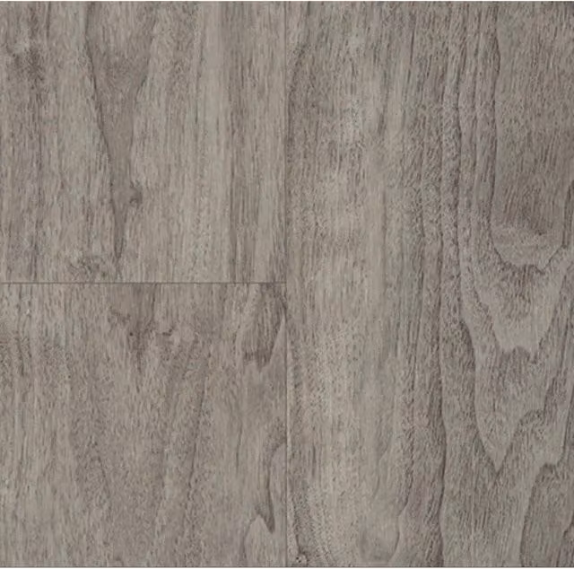 Vinyl Flooring UK Deco55 Glue-Down Contract Luxury Vinyl Tile in Light Grey, 18 Planks, Covers 3.888sqm