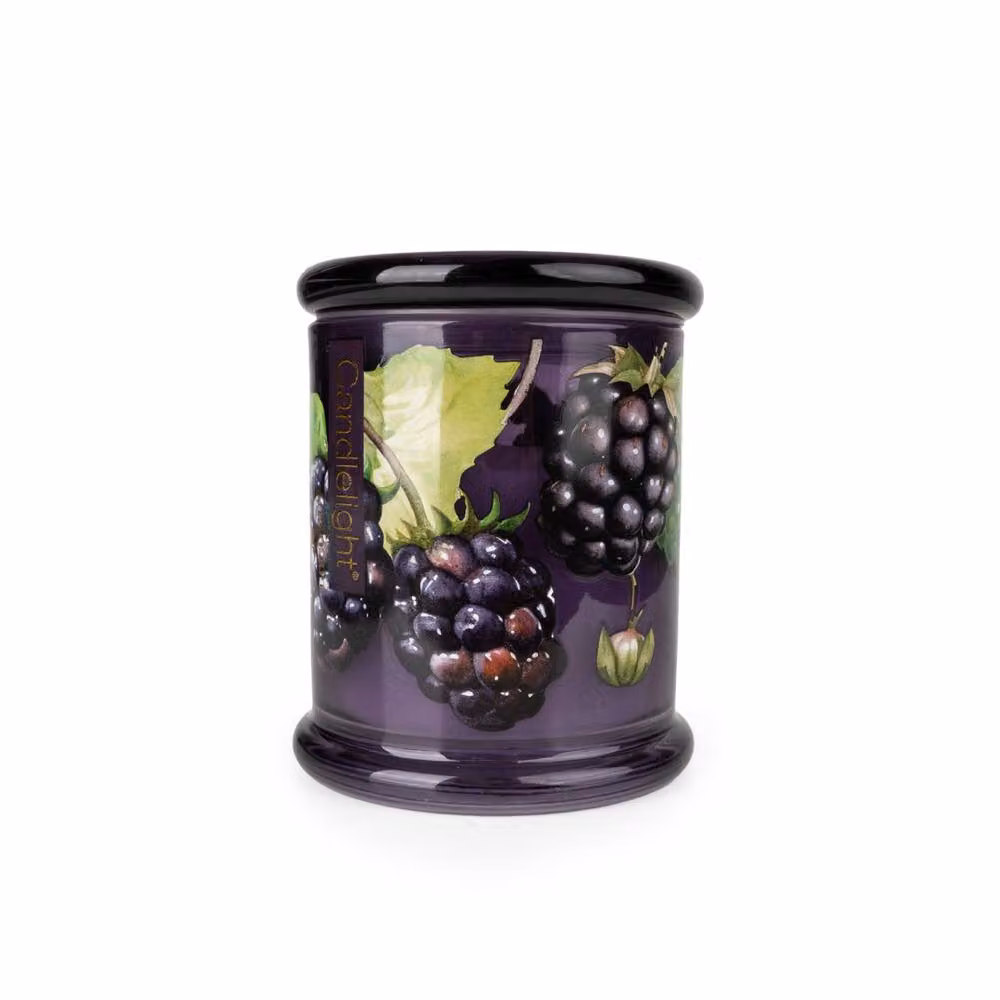 Madison & Mayfair Blackberry & Fig Tree Large Lidded Jar Candle, Purple – 2