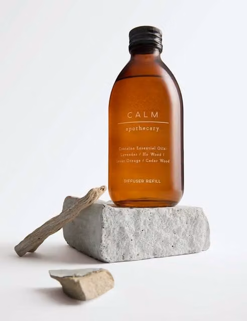 Apothecary Calm Diffuser Refill, 230ml, Amber