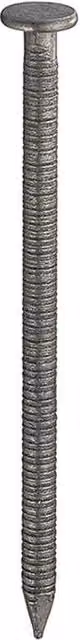Unifix Bright Annular Ring Shank Nails, Grey, 65 x 3.35 mm, Box of 25